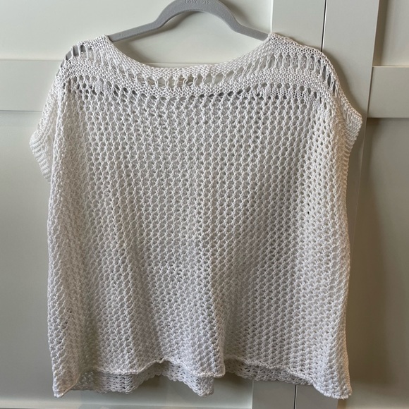 Eileen Fisher woven top - Picture 4 of 4